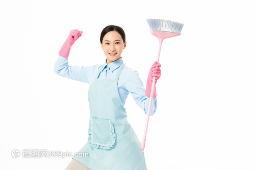 家政服务女性打扫